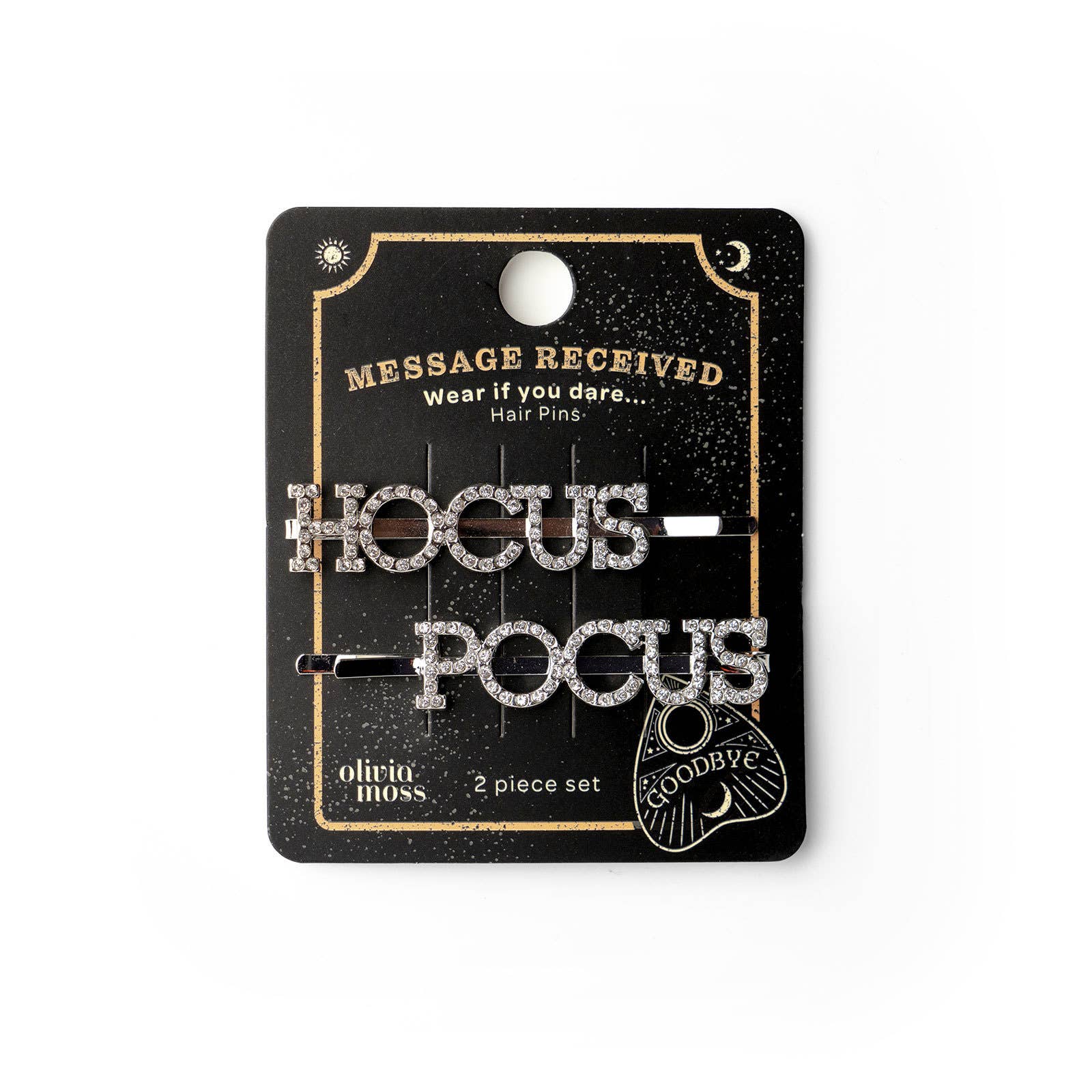 Halloween Bling Hair Clips