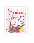 Pickle Ball Card, Pickle Ball Gifts, Funny Love Cards
