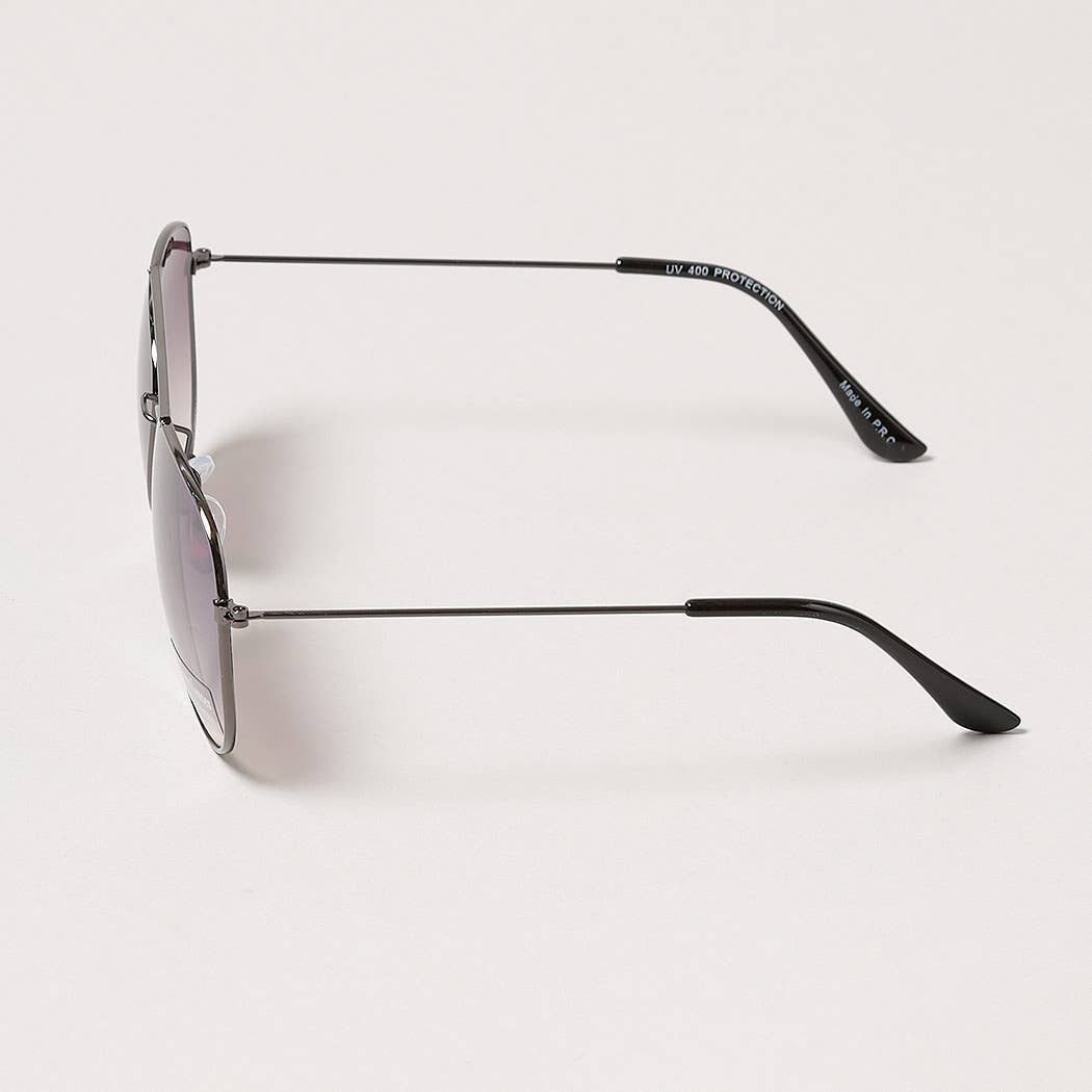 Tinted Aviator Sunglasses