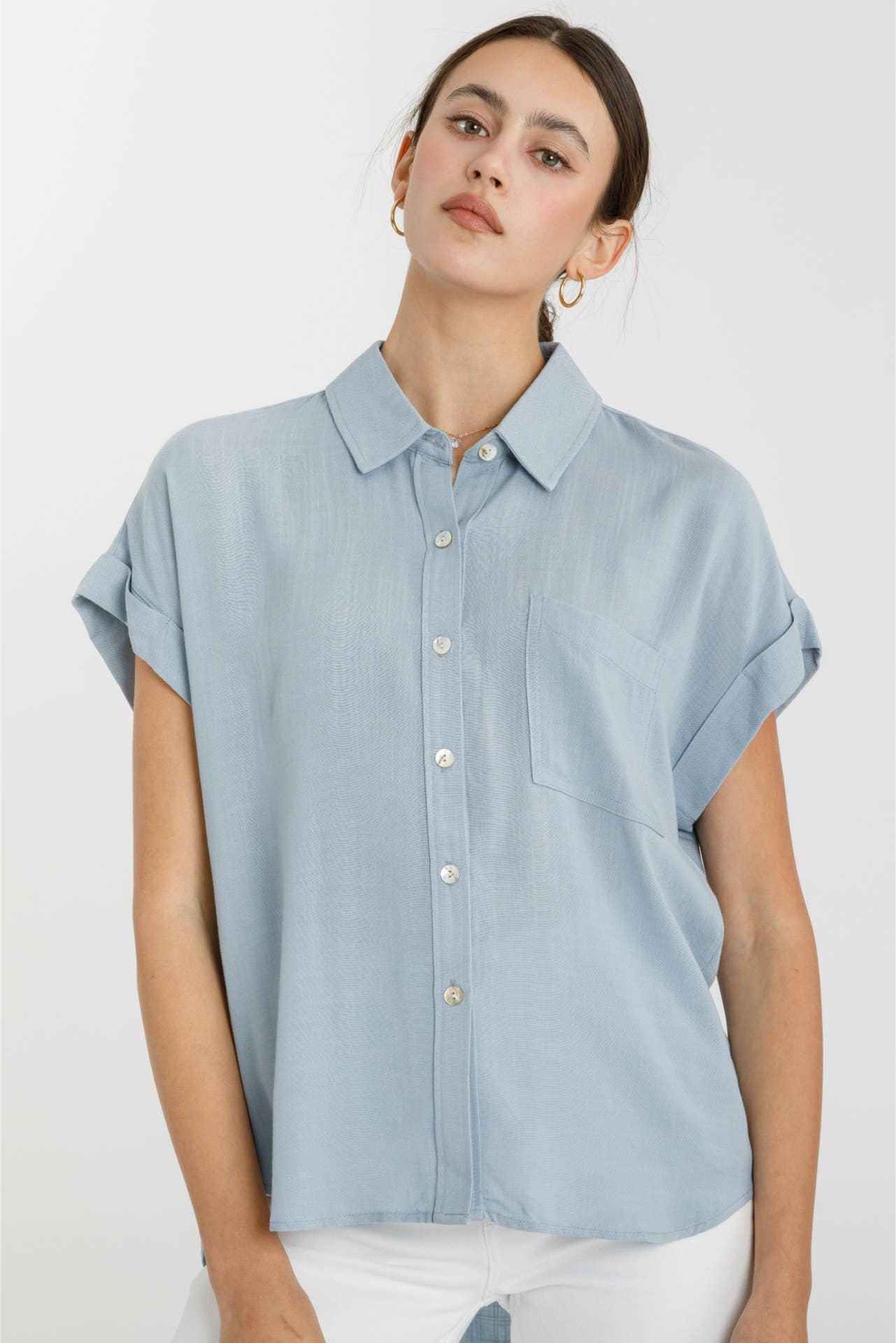 Short Sleeve Button Down Shirt