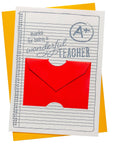 Teacher | Gift Card Holder