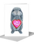 Bunny Boo, Greeting Card (