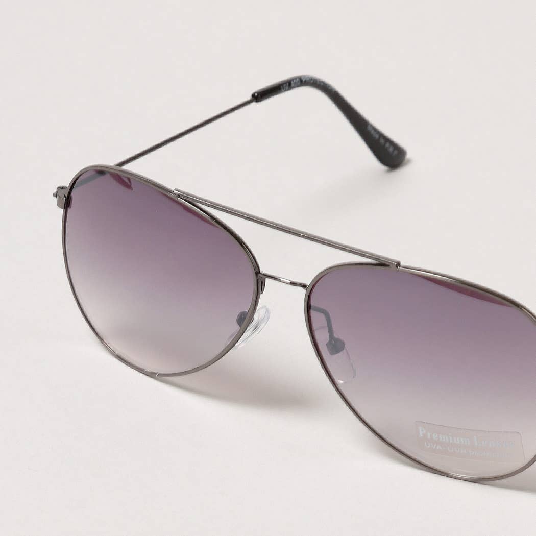 Tinted Aviator Sunglasses