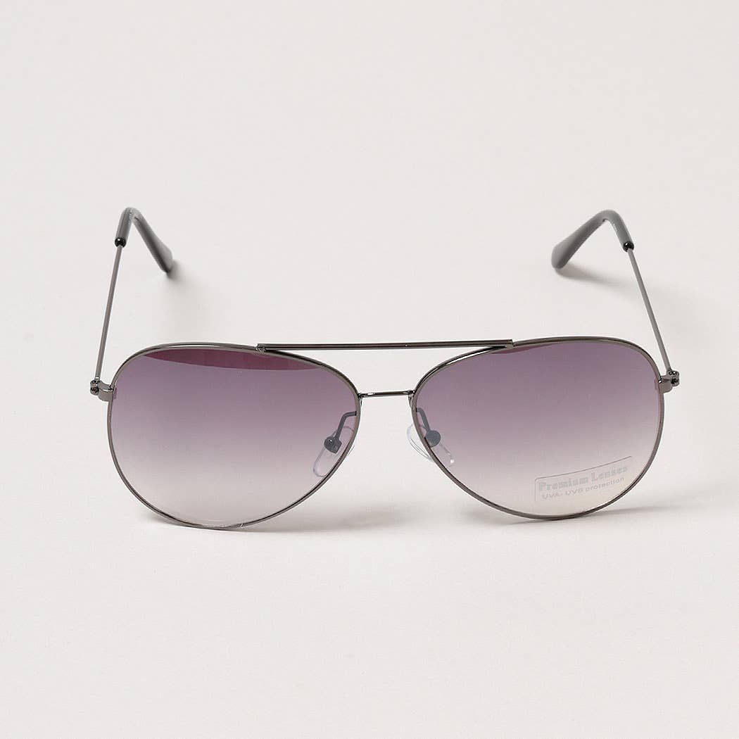 Tinted Aviator Sunglasses
