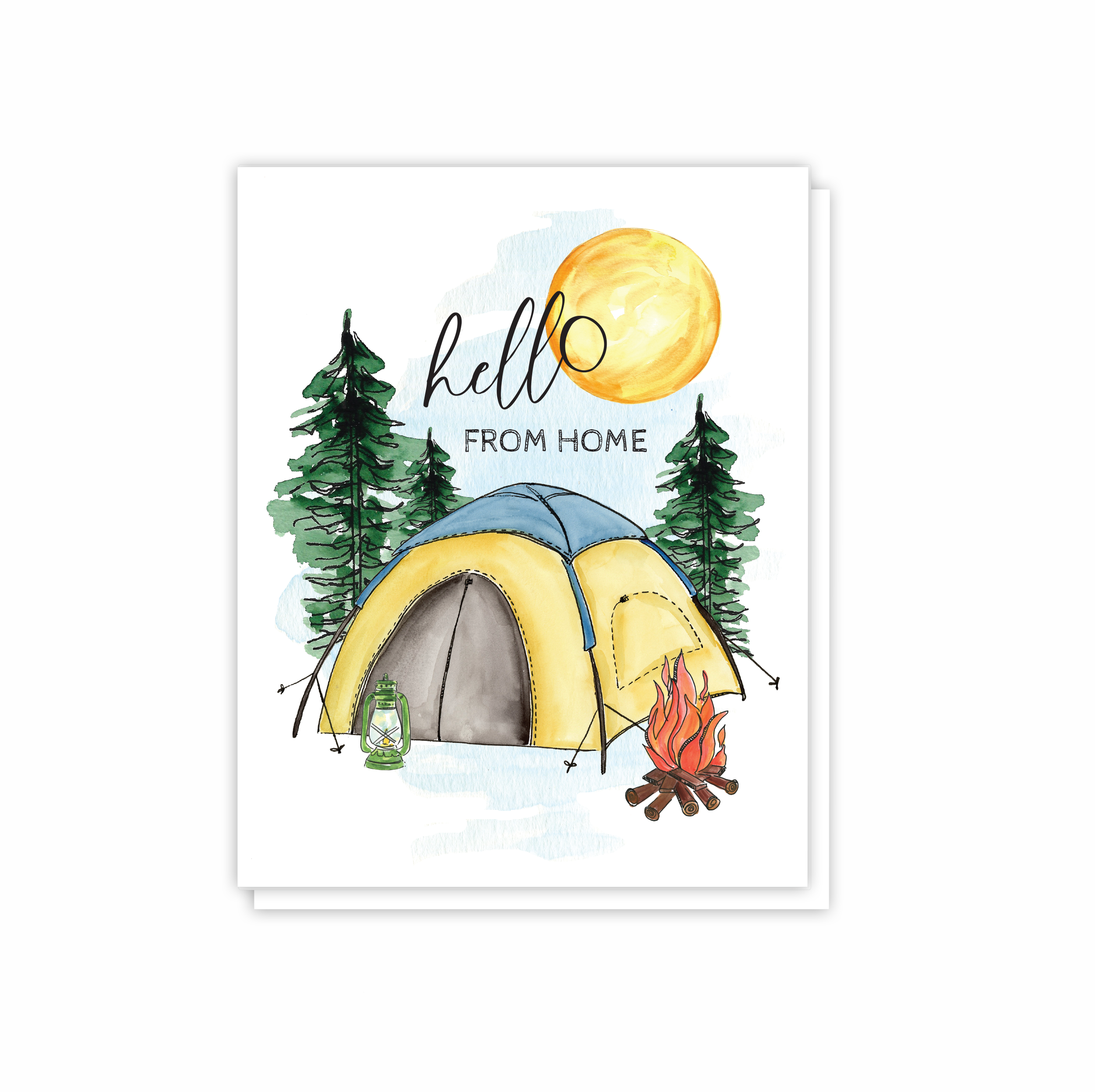 Summer Camp Life, Sleep Away Camp for Kids, Cards for Kids