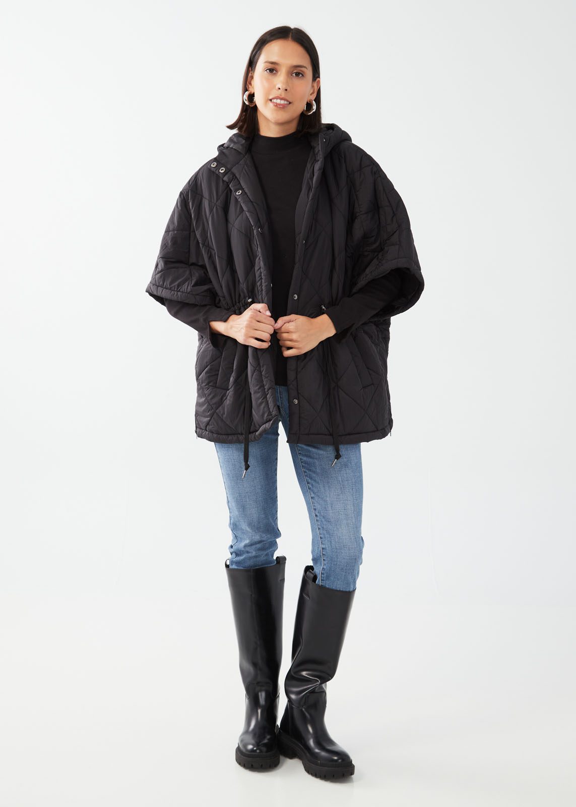 Quilted Poncho