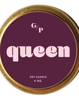Queen Just Because 4 oz. Candle Tin