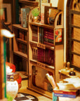 DIY Miniature House Book Nook Kit: Bookstore
