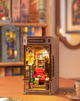DIY Miniature House Book Nook Kit: Bookstore