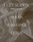 Cozy Season 9 oz Soy Candle - Fall Decor & Gifts