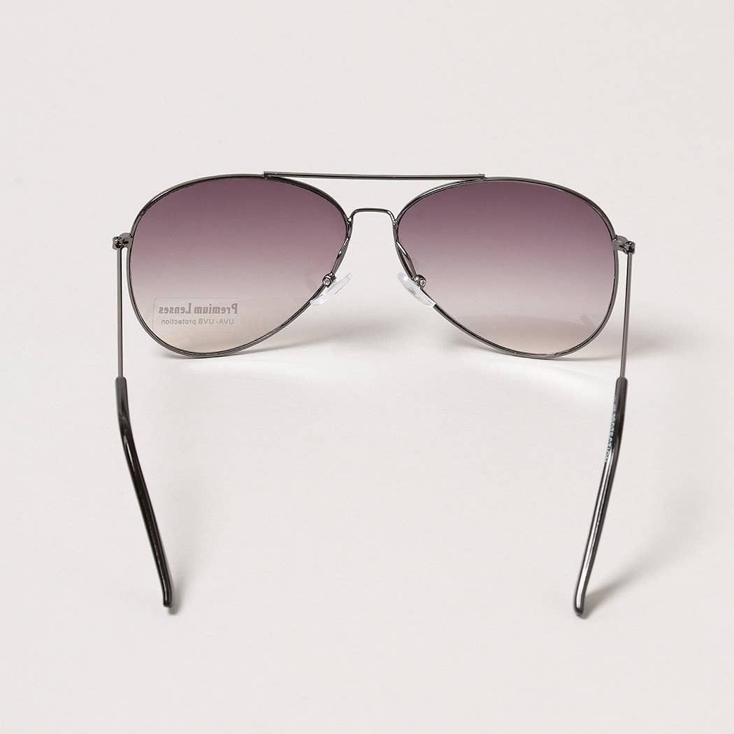 Tinted Aviator Sunglasses