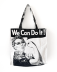 100% Cotton Canvas Square Gussy Bag