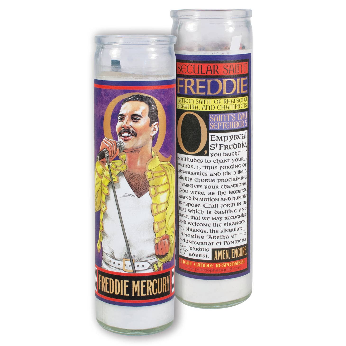 Secular Saint Candles