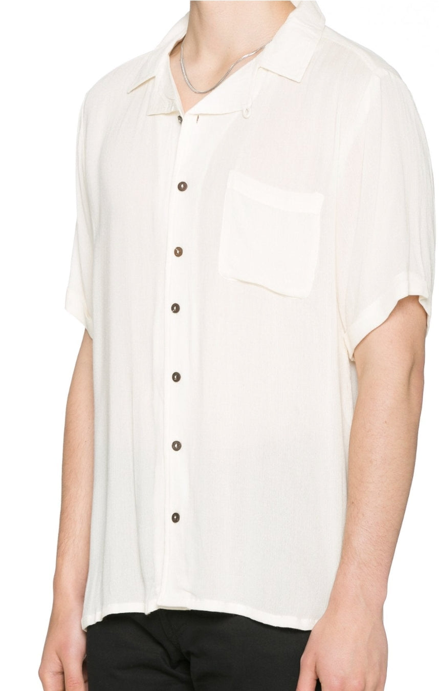 Purush Rayon Button Down