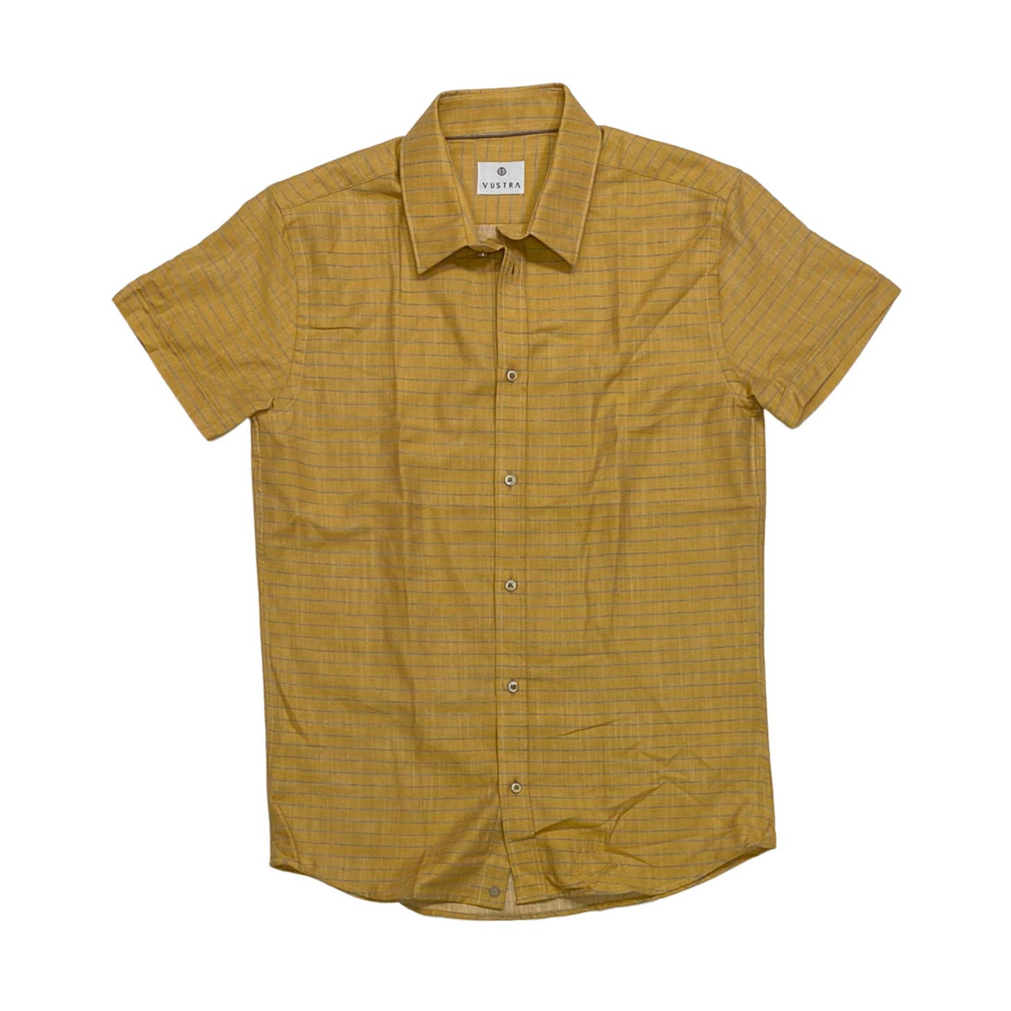 Striped Linen Men's Button Down