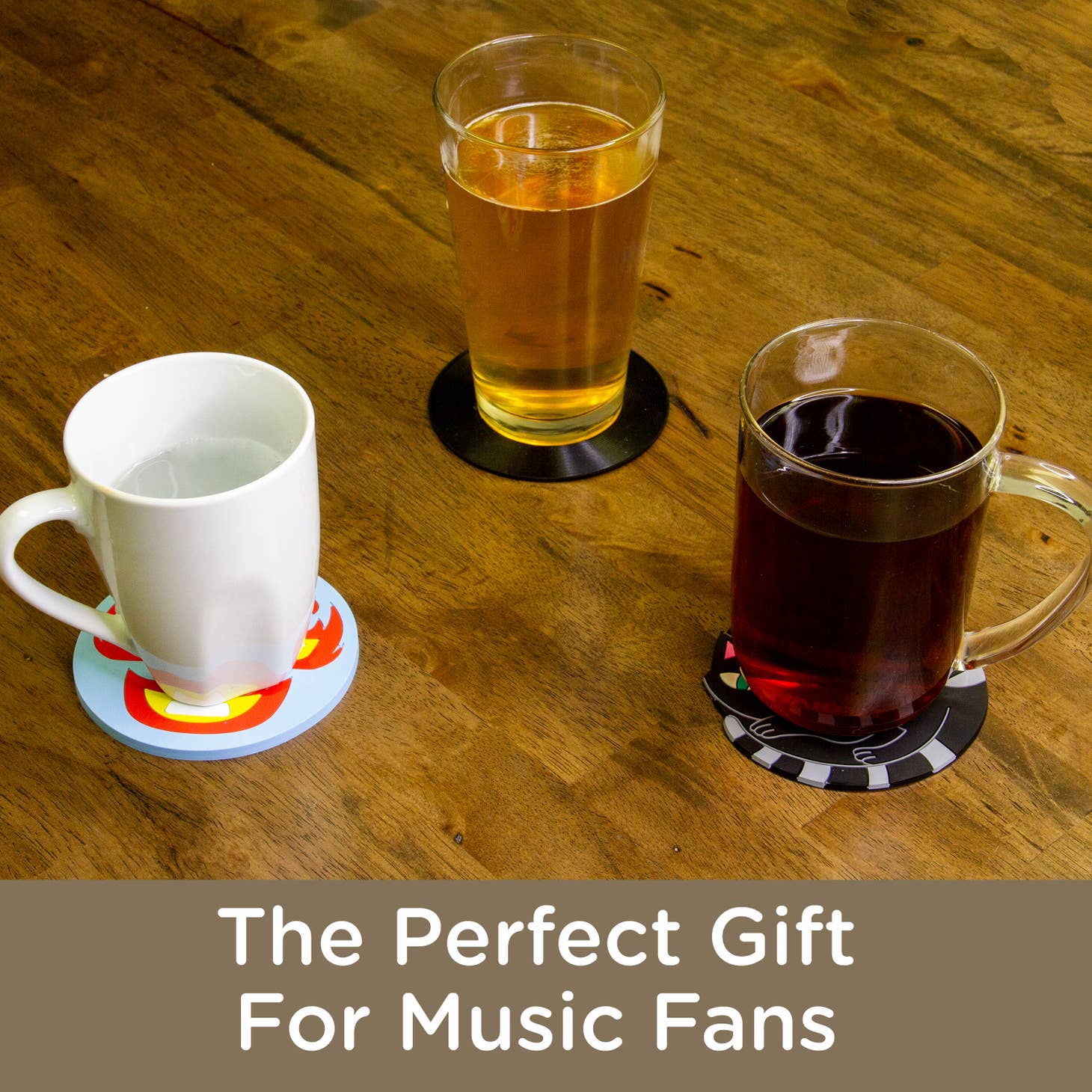 Record Coasters - set of 4