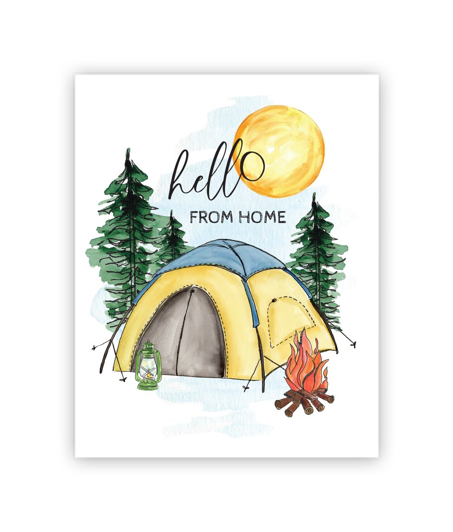 Summer Camp Life, Sleep Away Camp for Kids, Cards for Kids