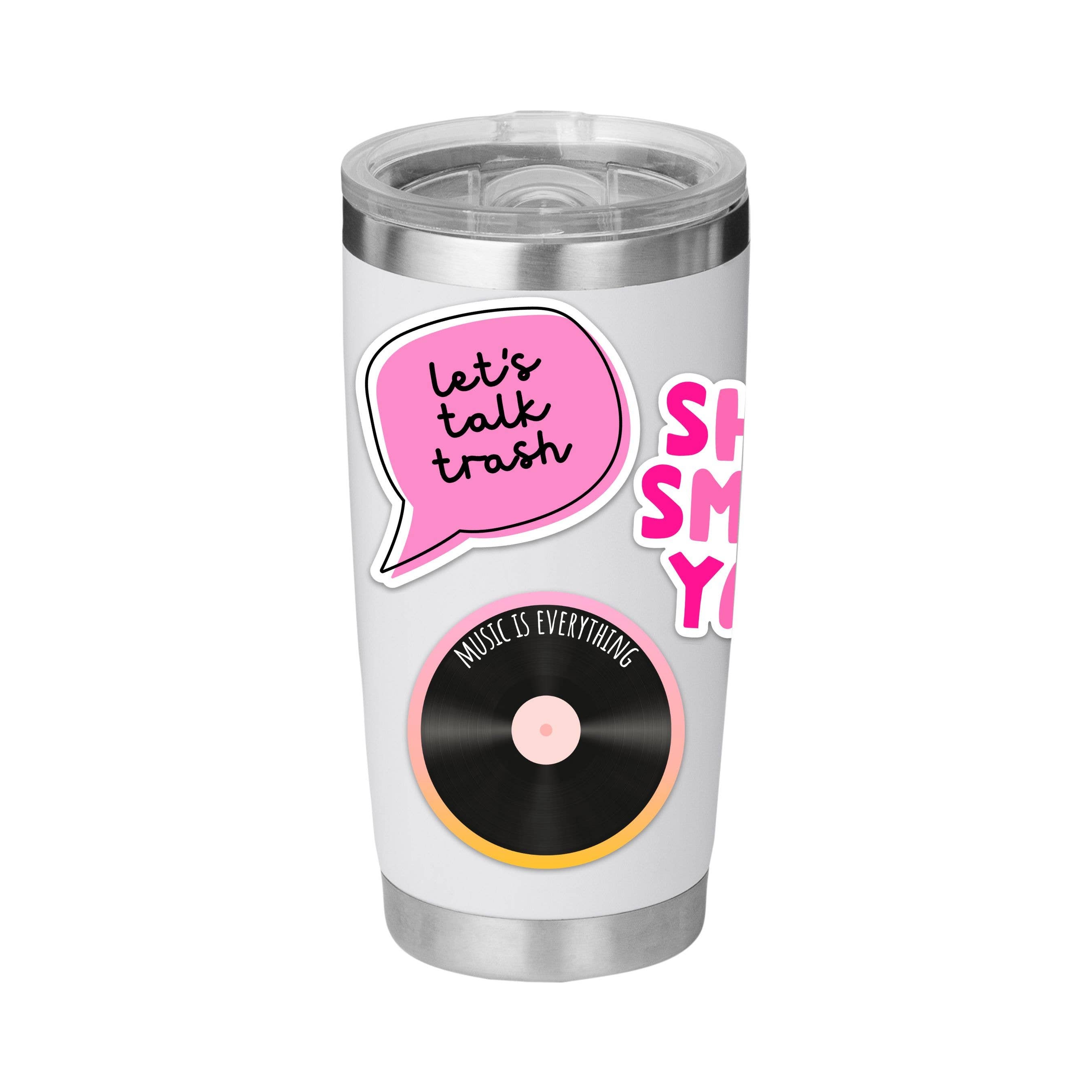 Vinyl Record Sticker Indie Music Lover Retro Stickers