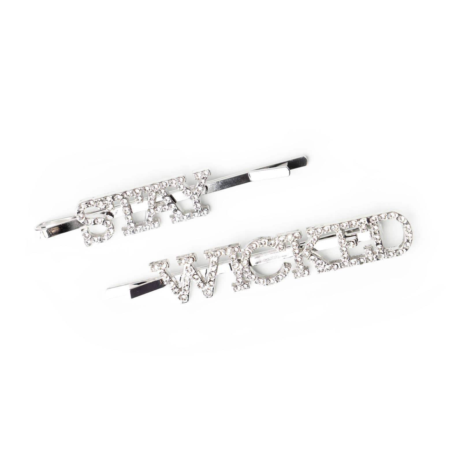 Halloween Bling Hair Clips