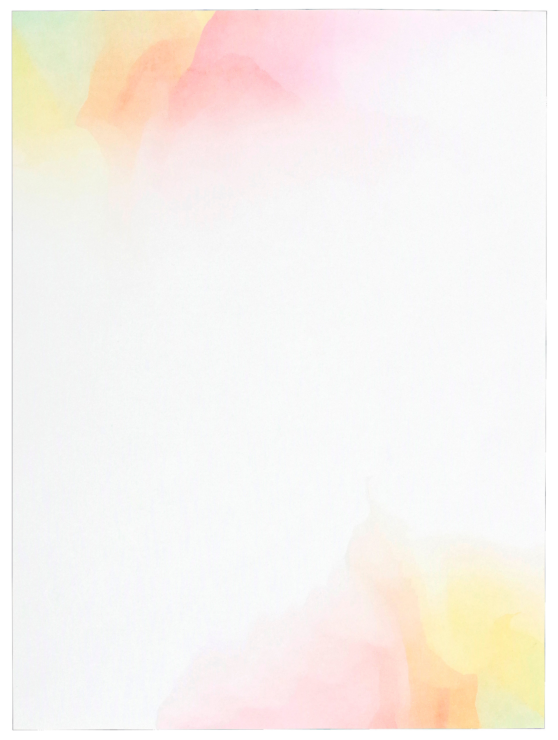 Watercolor Sunset Stationery Set