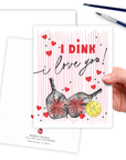 Pickle Ball Card, Pickle Ball Gifts, Funny Love Cards