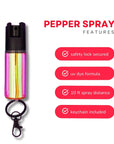 Pepper Spray + Keychain