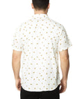 Men's Printed Woven Short Sleeve Cotton Shirt- Taco's