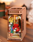 DIY Miniature House Book Nook Kit: Bookstore