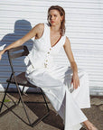 Ponti knit vest