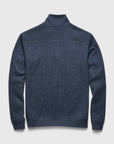 Bobby Cashmist Fleece Quarter Zip - Navy heather