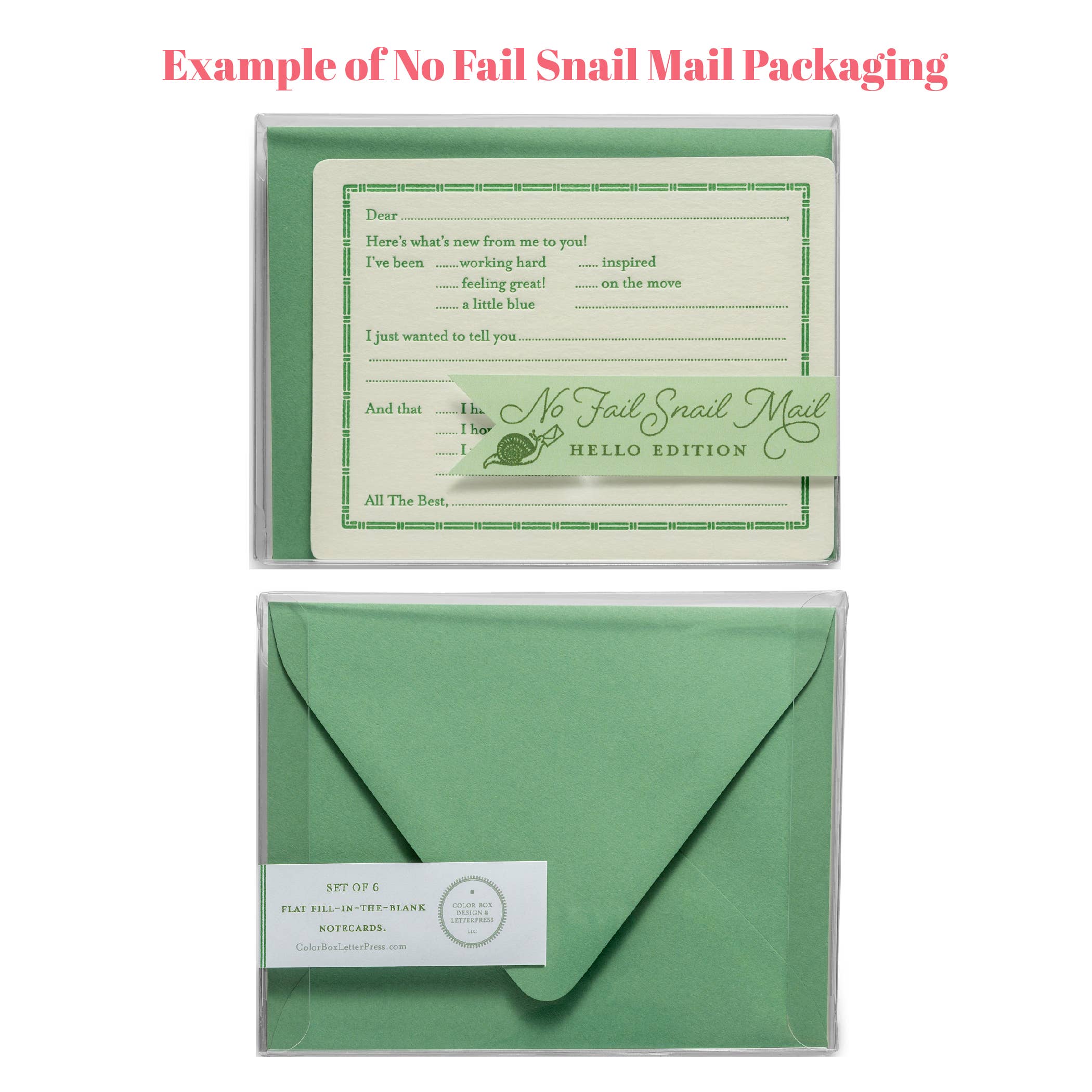 No Fail Snail Mail | Thank You