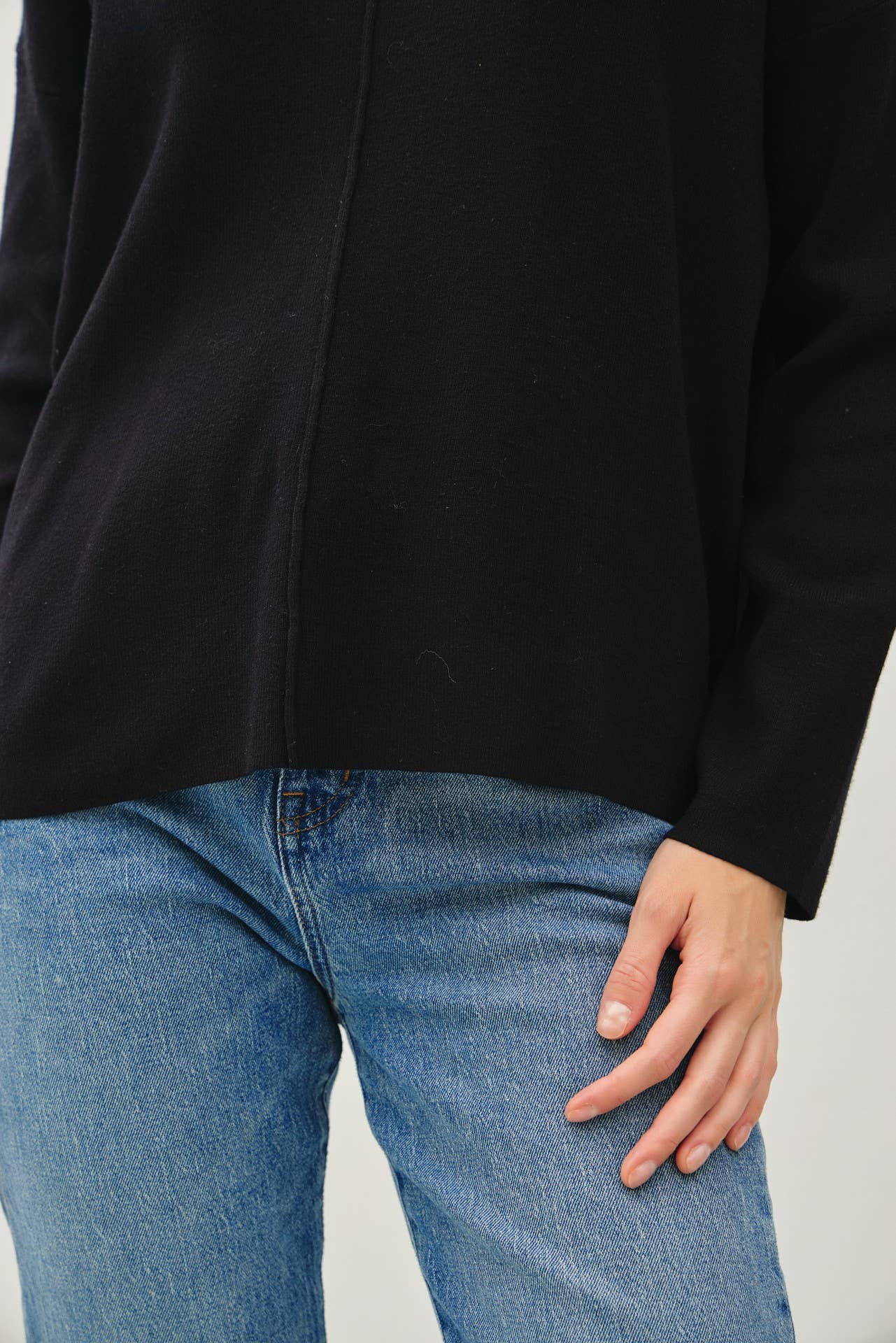 Relaxed V-neck Sweater