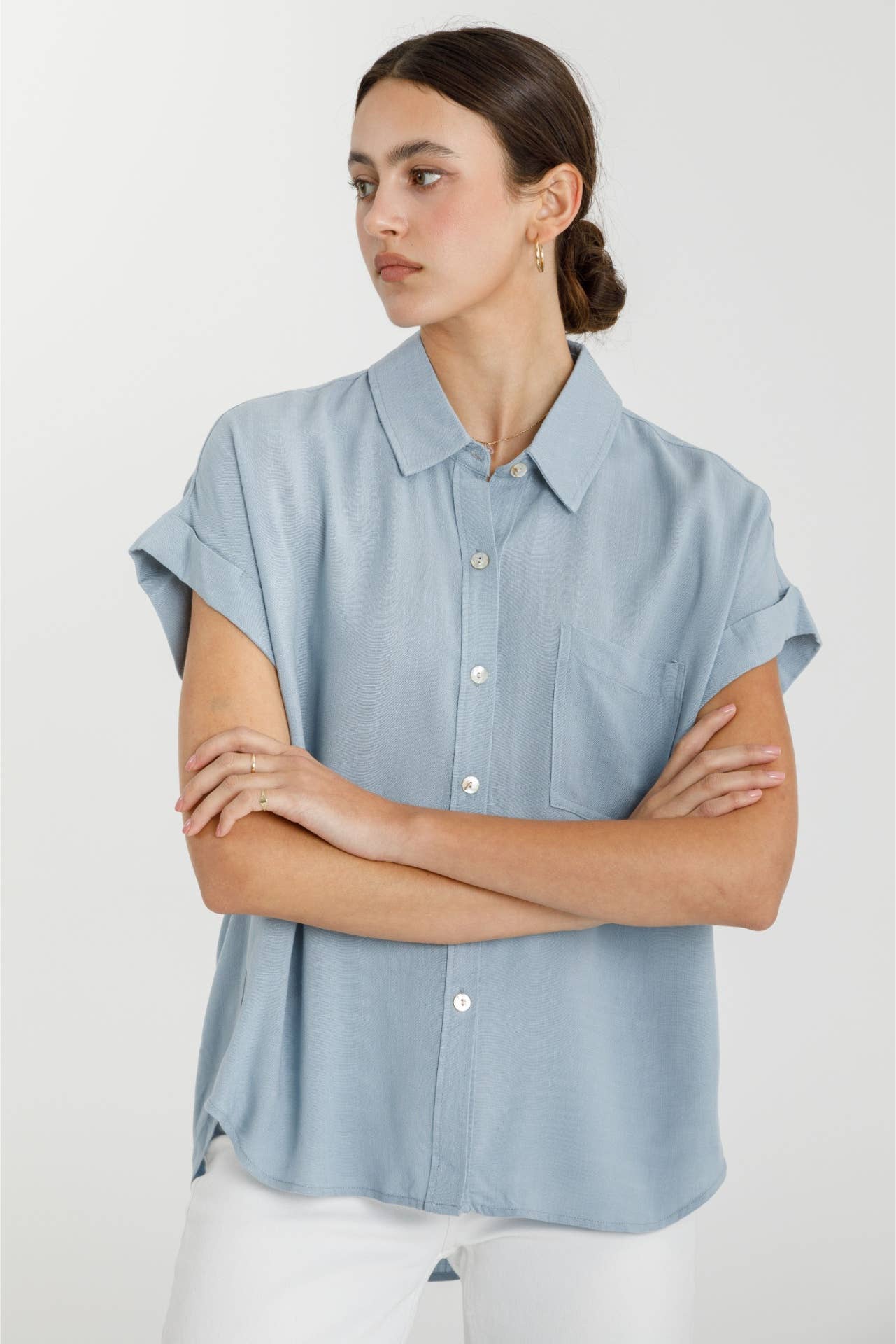 Short Sleeve Button Down Shirt