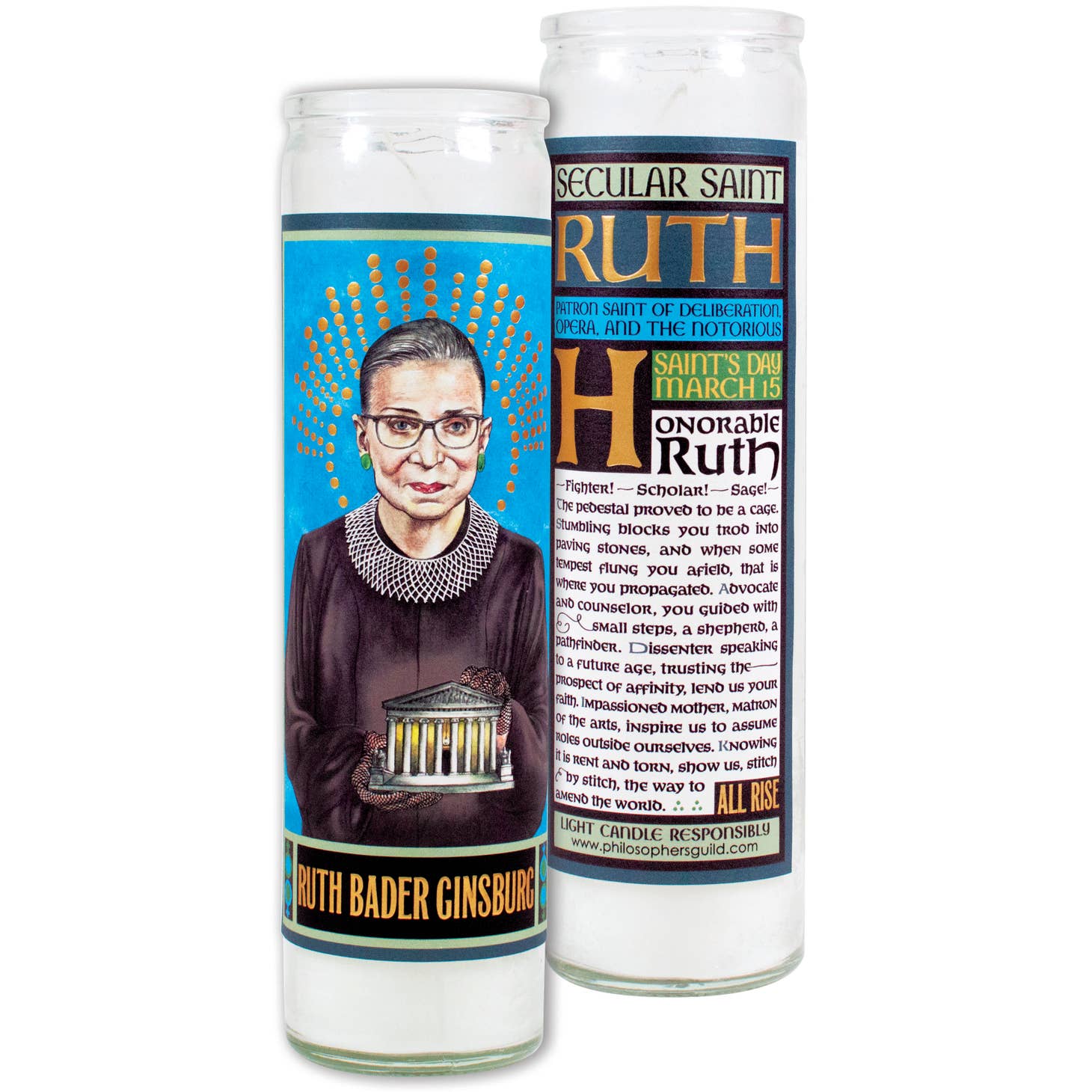 Secular Saint Candles
