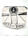 100% Cotton Canvas Zip Pouch