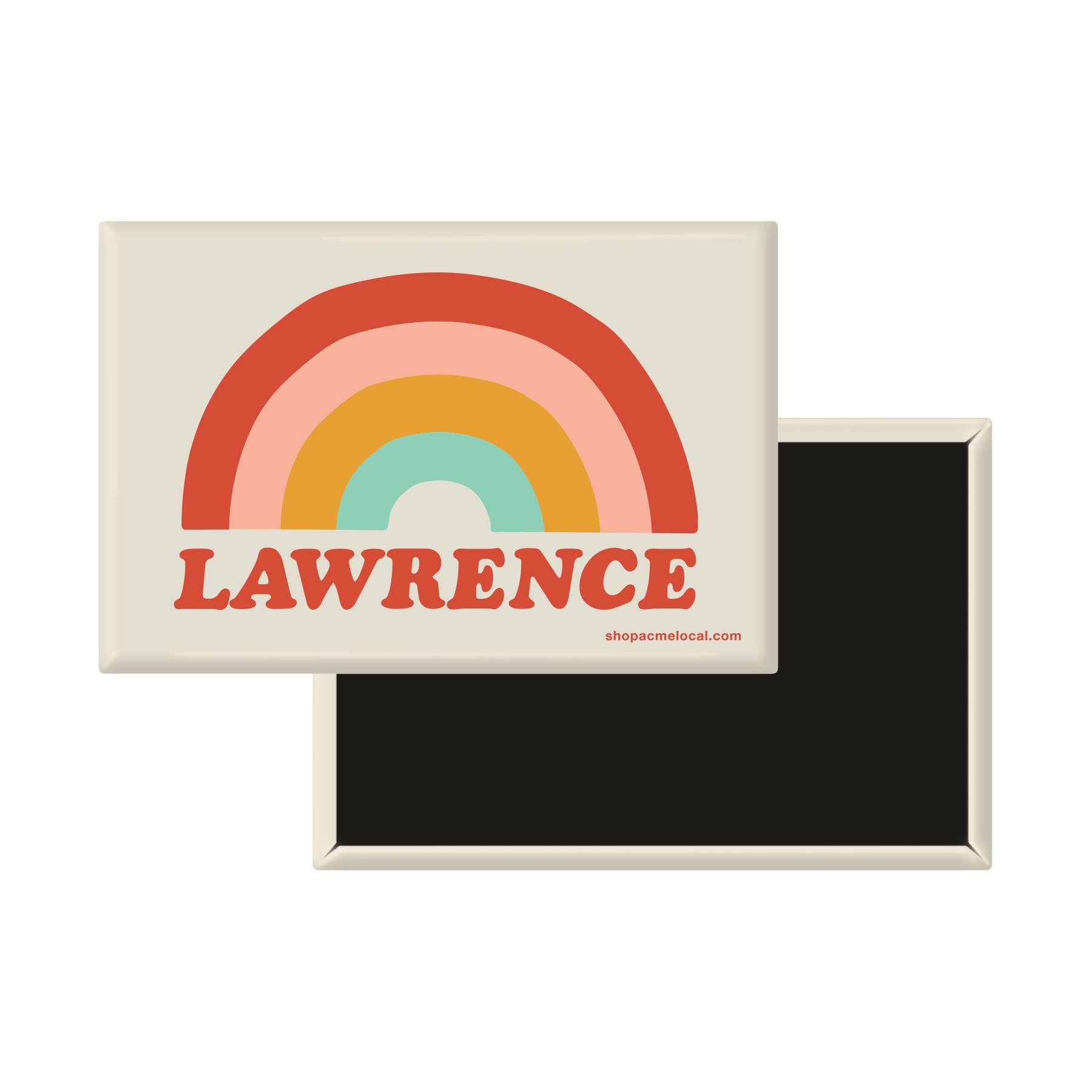 Cooper Rainbow Rectangle Magnet South Orange