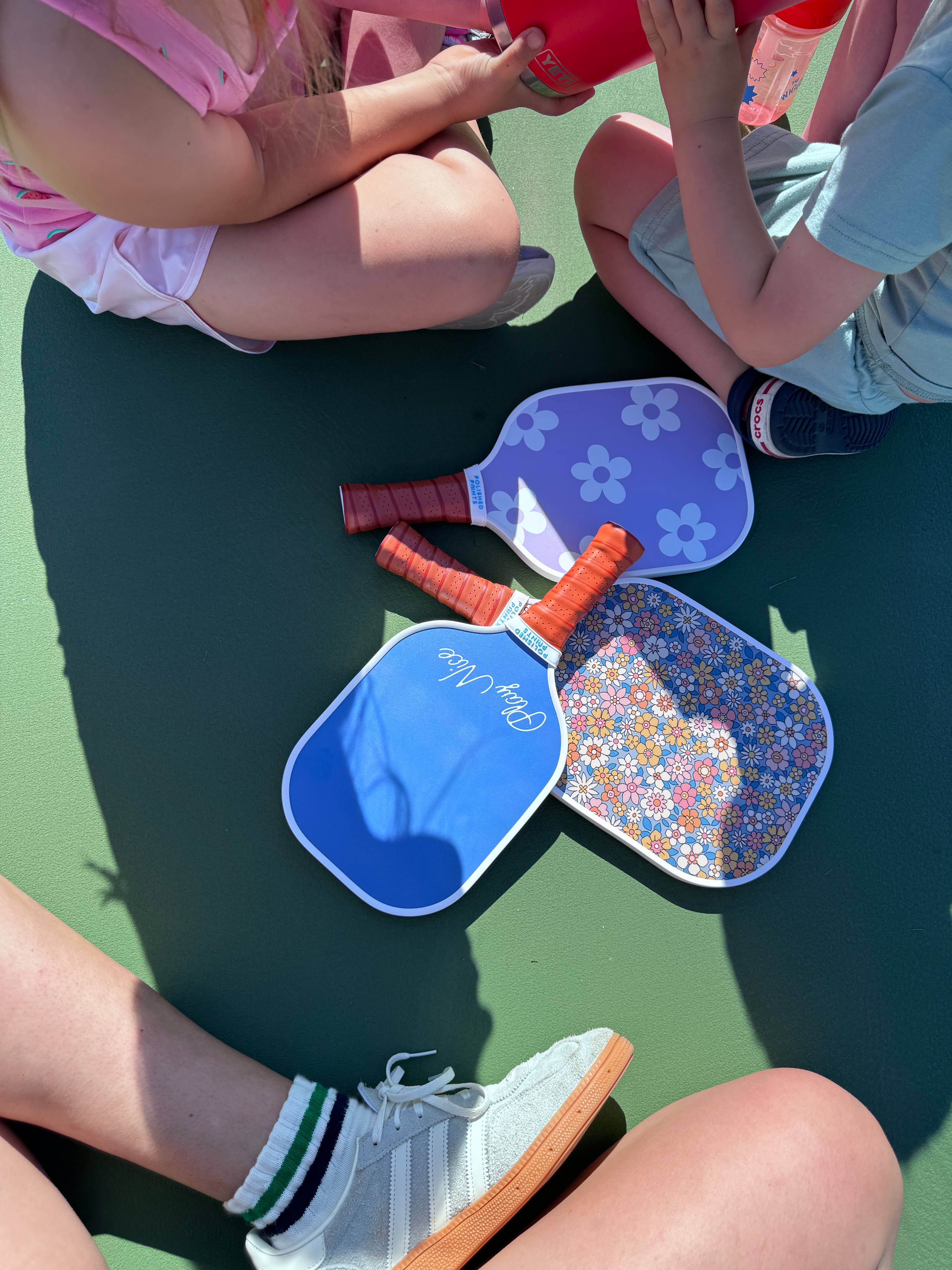 Kids Pickleball Paddle -  outdoor, summer, pickle ball, cute