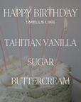 Happy Birthday 9 oz Soy Candle - Home Decor & Gifts