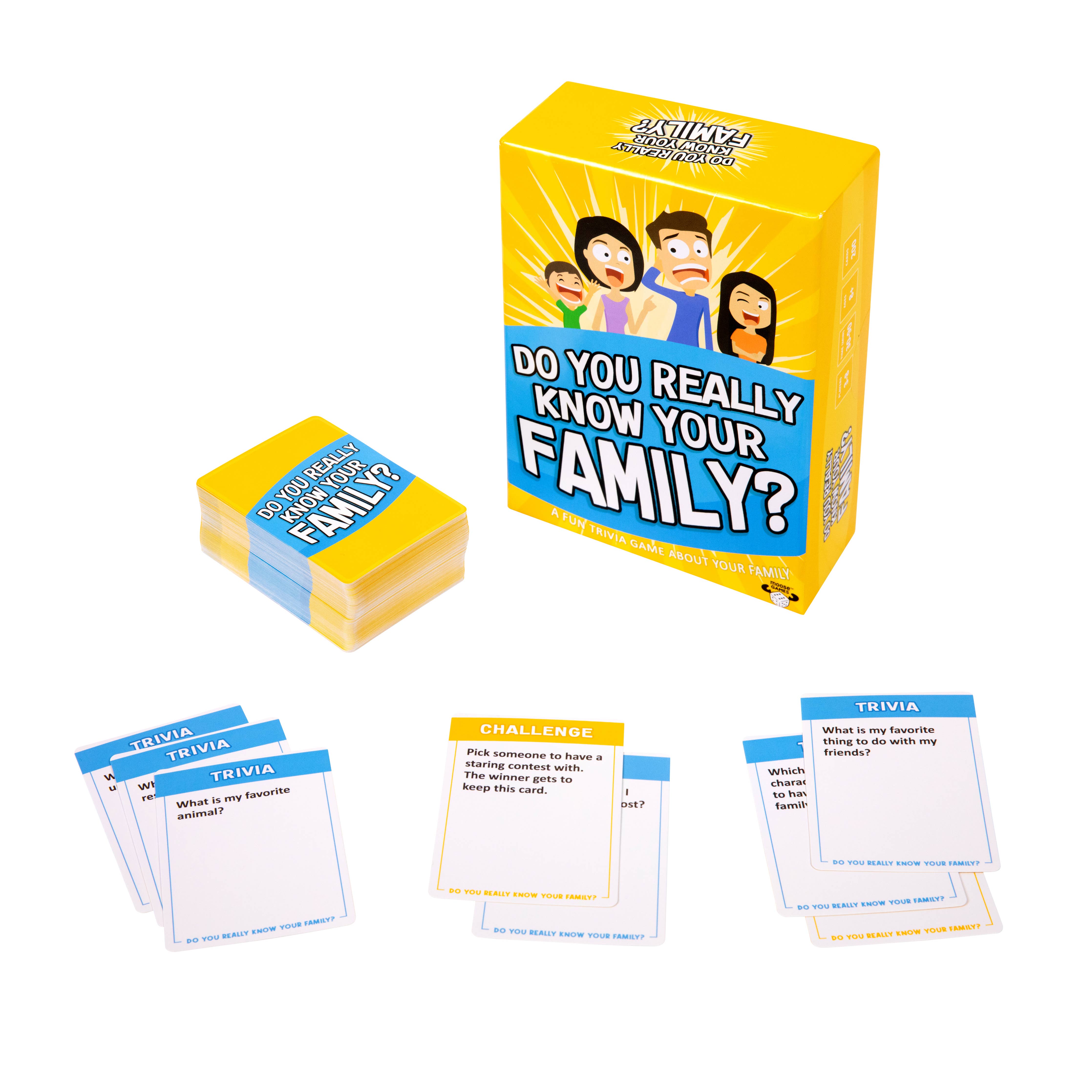 Moose Toys Do You Really Know Your Family Game