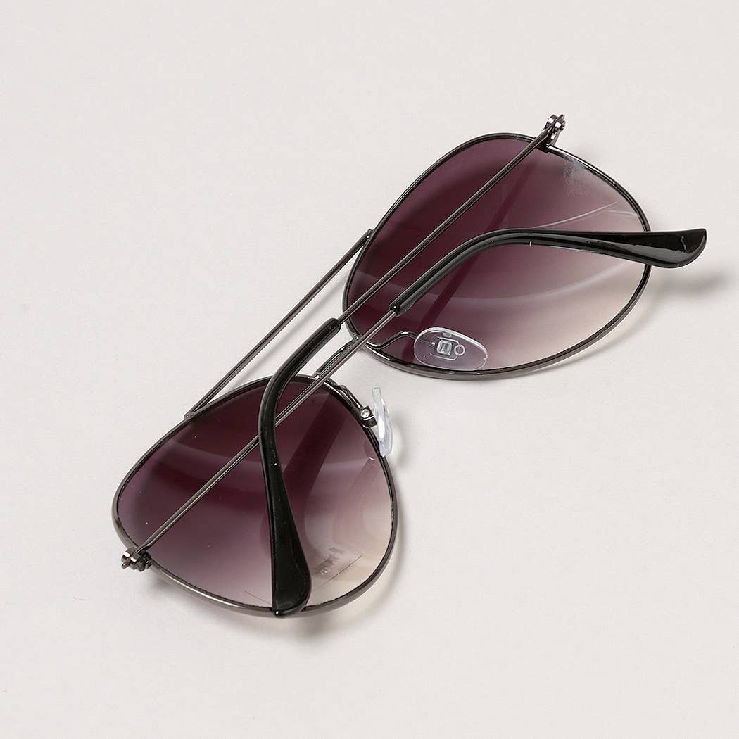 Tinted Aviator Sunglasses