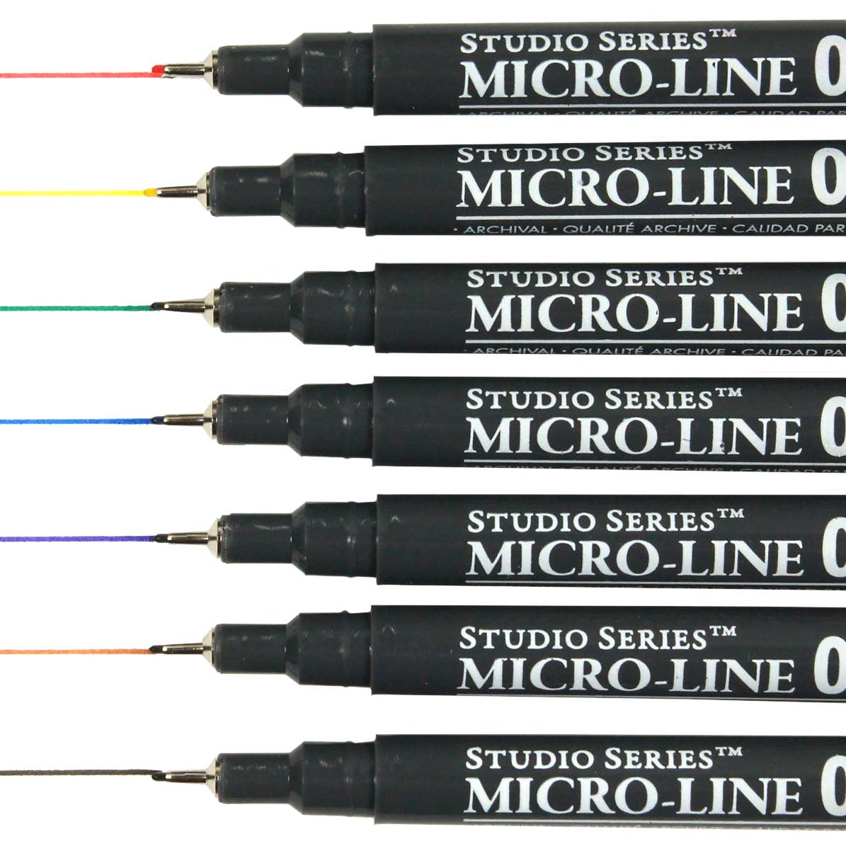 Studio Series Colored Micro-Line Pen Set (Set of 7)