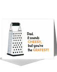 Cheesy Father's Day Card