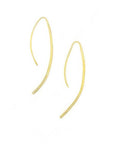Elegant Curve Drop Earrings