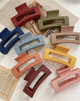Rectangle Hair Claw Clip
