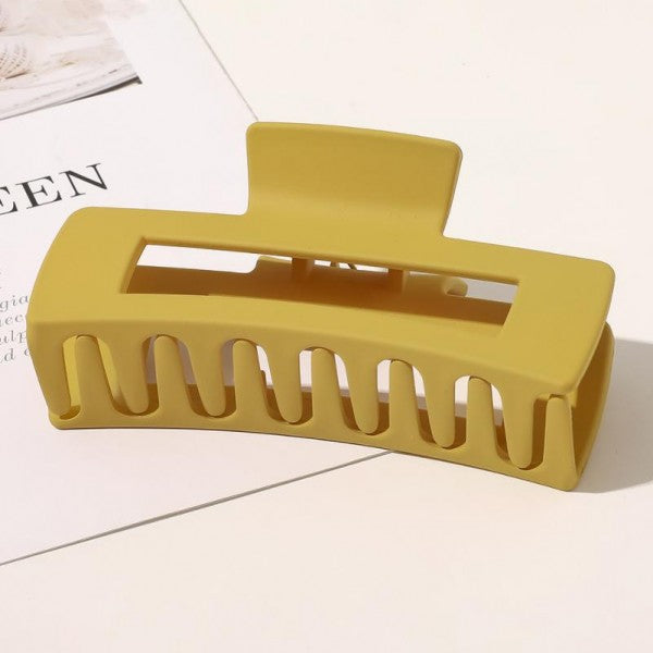 Rectangle Hair Claw Clip