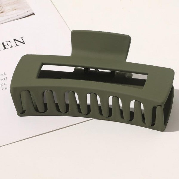 Rectangle Hair Claw Clip