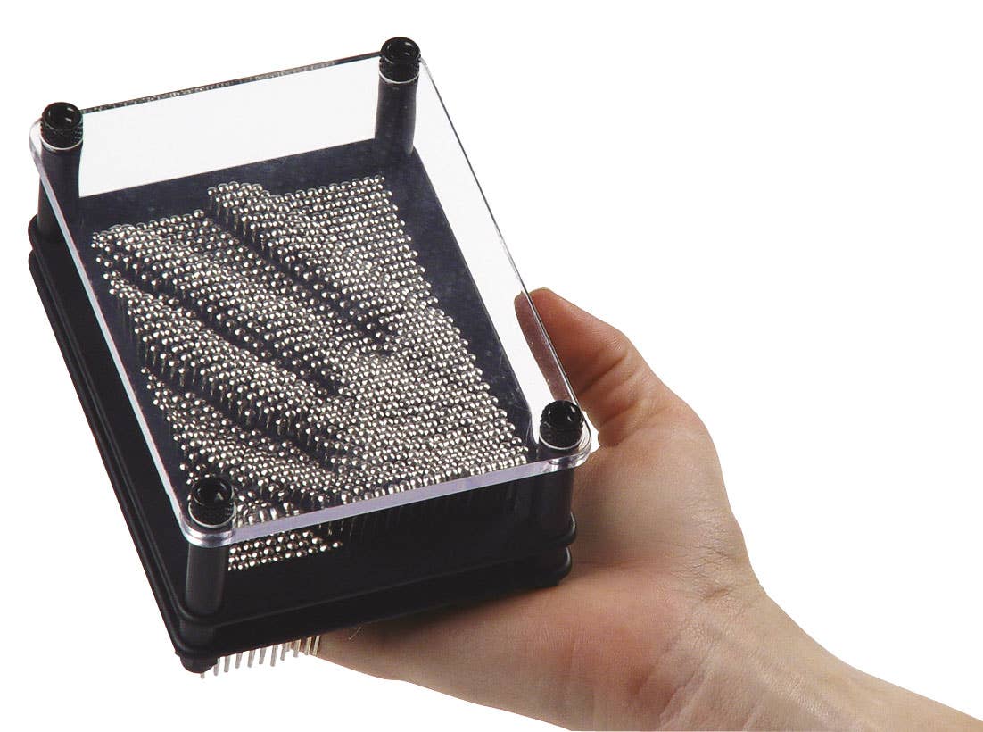 Pin Art, Fidget, 3D, Distraction, Office Gift 3.8" x 5"