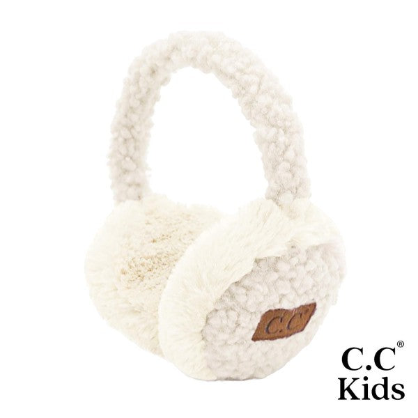 Kids Faux Fur Sherpa Earmuffs