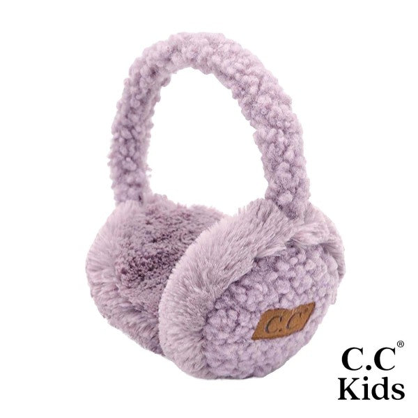 Kids Faux Fur Sherpa Earmuffs