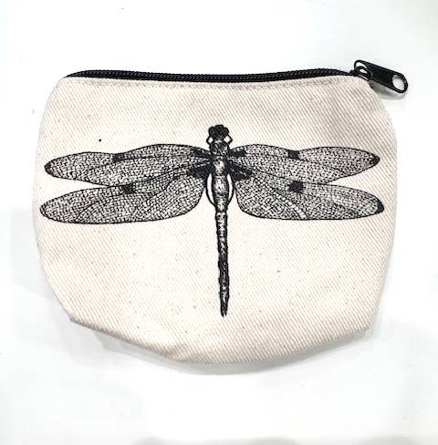 100% Cotton Canvas Zip Pouch